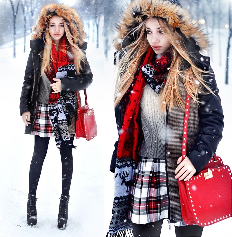Стиль одежды для девушек зима